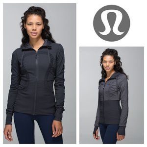 Lululemon Dance Studio Revertible Jacket III Deep Coal Size 10